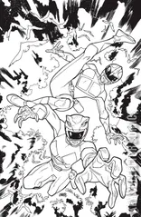 Variant Cover for Mighty Morphin Power Rangers (2026) #3