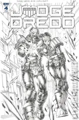 Variant Cover for Judge Dredd: Under Siege #4
