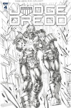 Variant Cover for Judge Dredd: Under Siege #4