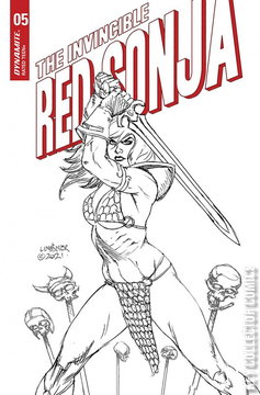Variant Cover for Invincible Red Sonja #5