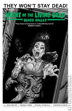 Variant Cover for Night of the Living Dead: Death Valley #3