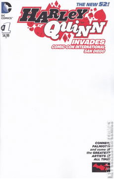 Variant Cover for Harley Quinn Invades Comic-Con International San Diego #1