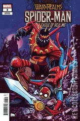 Cover for War of the Realms: Spider-Man and the League of Realms #3