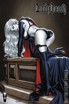 Variant Cover for Lady Death: Necrotic Genesis #1