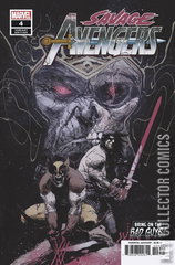 Variant Cover for Savage Avengers #4