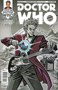 Variant Cover for Doctor Who: The Twelfth Doctor - Year Three #4