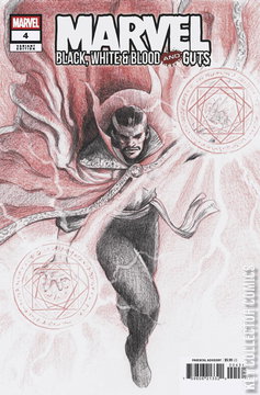 Variant Cover for Marvel: Black, White & Blood and Guts #4
