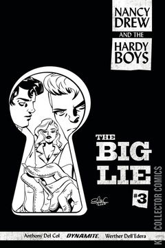 Variant Cover for Nancy Drew and the Hardy Boys: The Big Lie #3