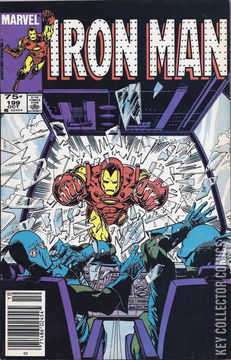 Variant Cover for Iron Man #199