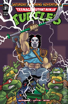 Variant Cover for Teenage Mutant Ninja Turtles: Saturday Morning Adventures #3