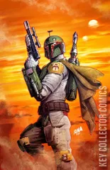 Variant Cover for Star Wars: War of the Bounty Hunters Alpha #1