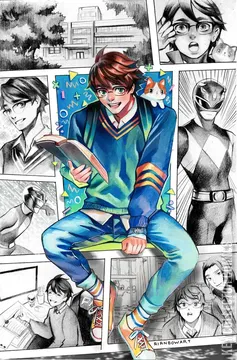 Variant Cover for Mighty Morphin #14