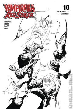 Variant Cover for Vampirella / Red Sonja #10