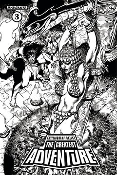 Variant Cover for The Greatest Adventure #3