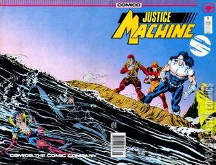 Cover for Justice Machine #5