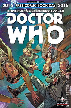 Variant Cover for Free Comic Book Day 2016: Doctor Who - Four Doctors Special #1