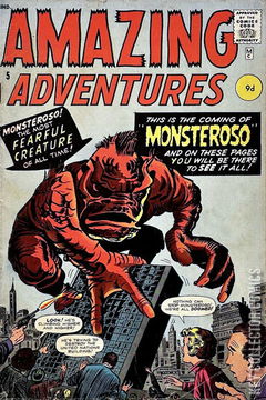 Variant Cover for Amazing Adventures #5