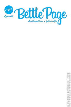 Variant Cover for Bettie Page: Unbound #1