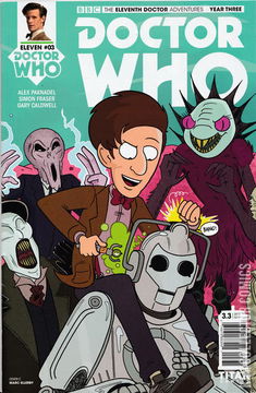Variant Cover for Doctor Who: The Eleventh Doctor - Year Three #3