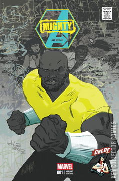 Variant Cover for Mighty Avengers #1