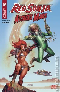 Red Sonja Attacks Mars #3