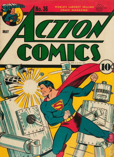 Action Comics #36 Published March 1941 | Key Collector