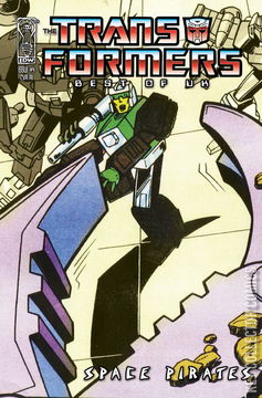 Variant Cover for Transformers: Best of the UK - Space Pirates #4