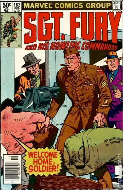 Cover art for Sgt. Fury and His Howling Commandos #162