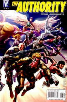 Variant Cover for The Authority #27