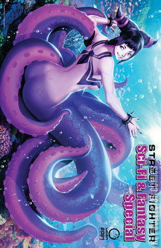 Variant Cover for Street Fighter 2021: Sci-Fi Fantasy Special #1