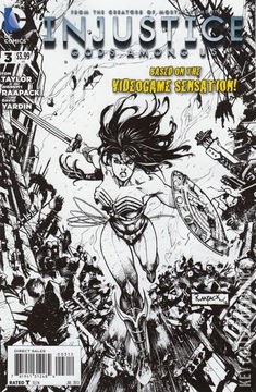 Variant Cover for Injustice Gods Among Us #3