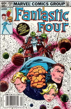 Variant Cover for Fantastic Four #253