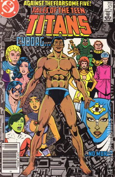 Variant Cover for Tales of the Teen Titans #57