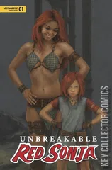 Variant Cover for Unbreakable Red Sonja #1