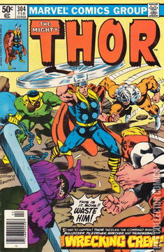 Variant Cover for Thor #304