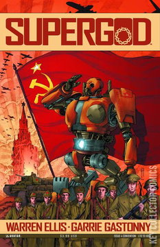 Variant Cover for Supergod #4