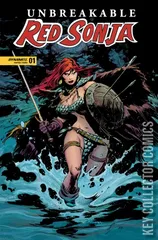 Variant Cover for Unbreakable Red Sonja #1