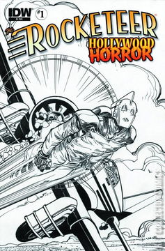 Variant Cover for The Rocketeer: Hollywood Horror #1