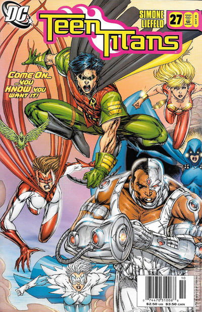 Variant Cover for Teen Titans #27