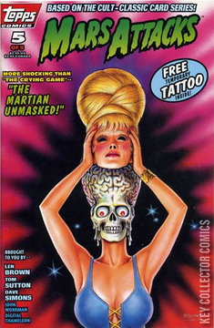 Variant Cover for Mars Attacks #5