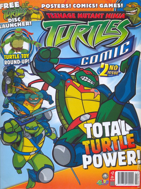Cover art for Teenage Mutant Ninja Turtles Comic #2