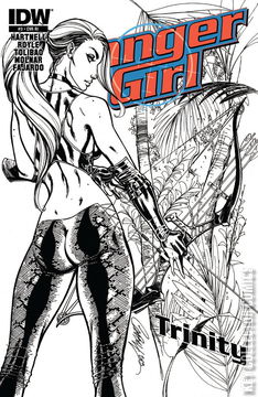Variant Cover for Danger Girl: Trinity #3