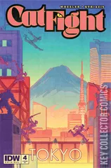 Variant Cover for Cat Fight #4