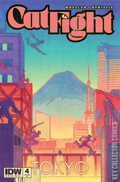 Variant Cover for Cat Fight #4