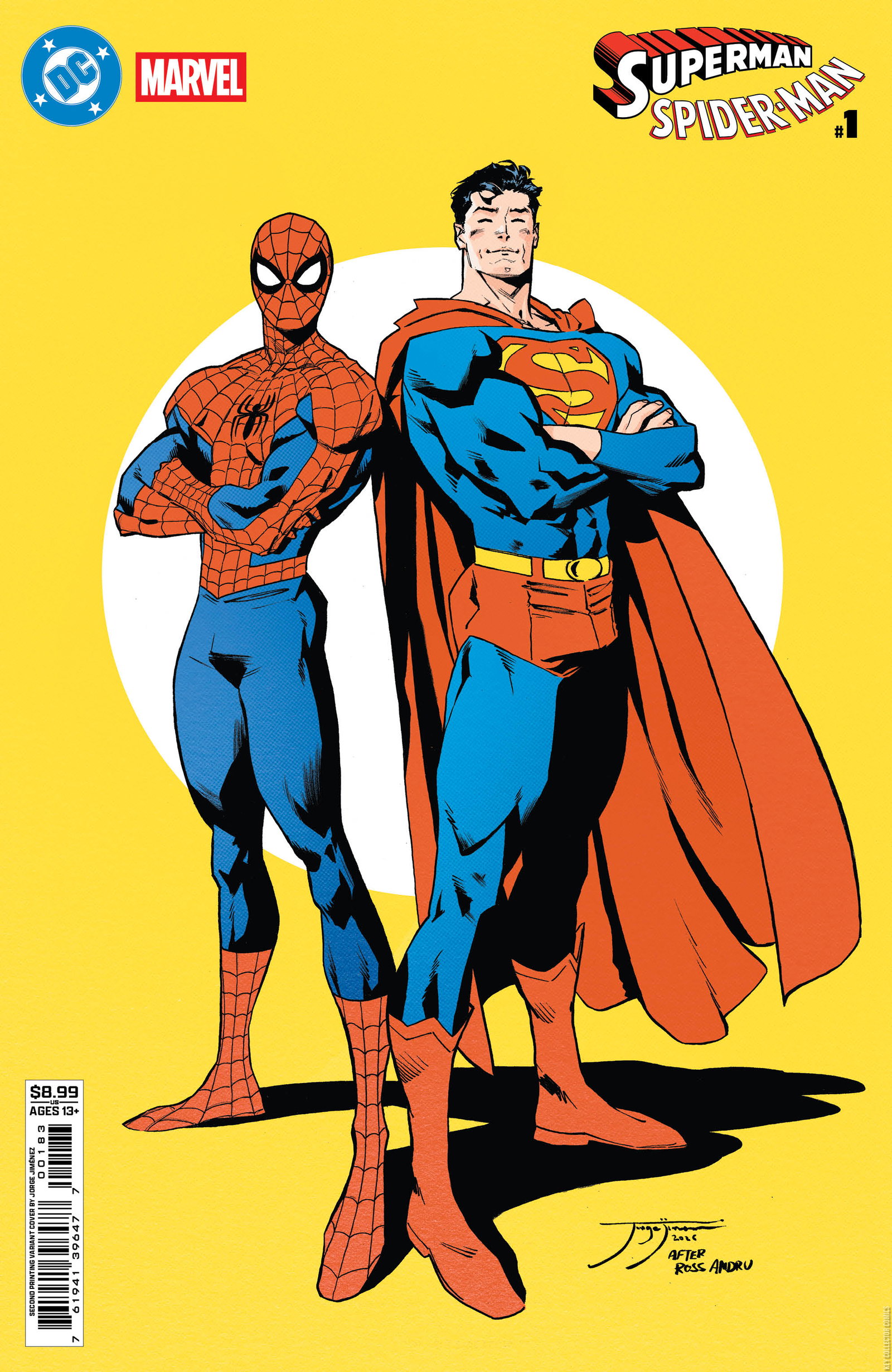 DC / Marvel: Superman / Spider-Man #1 SDCC – Value & Details | Key