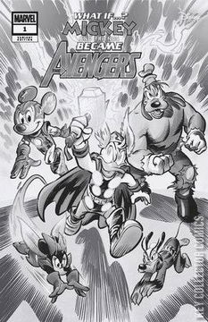 Variant Cover for What If?...Mickey and Friends Became the Avengers #1