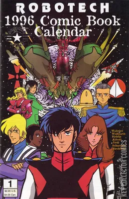 Robotech Comic Book Calendar