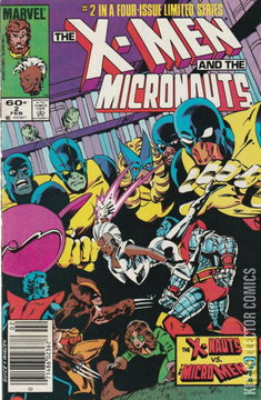 Variant Cover for X-Men and the Micronauts #2