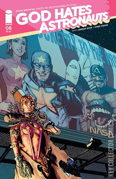 Variant Cover for God Hates Astronauts #8