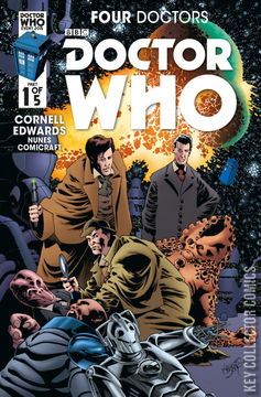 Variant Cover for Doctor Who: Four Doctors #1